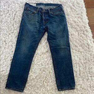 Men’s Abercrombie & Fitch Blue Straight Jean
